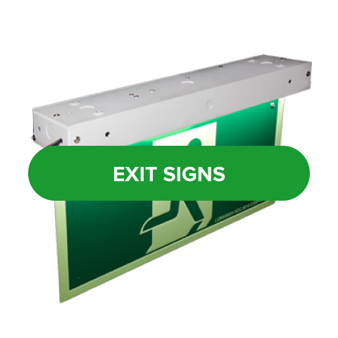 LED energy efficient exit signs